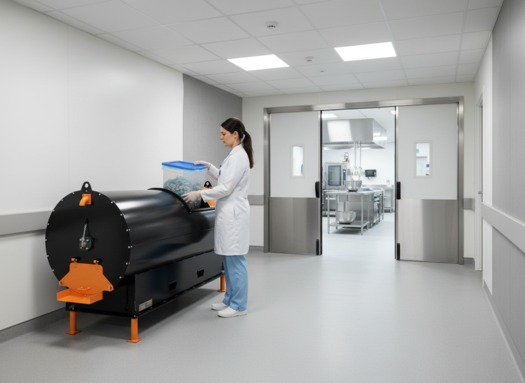 Healthcare organic waste compliance